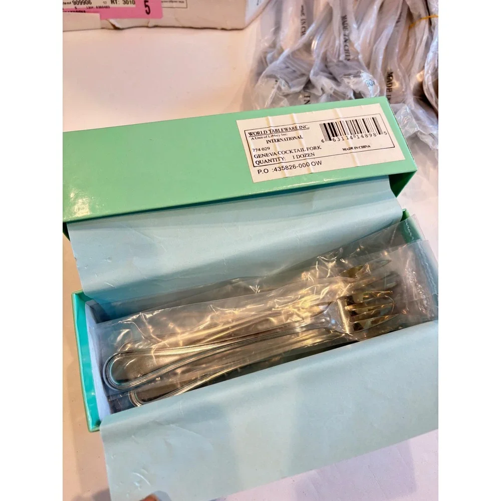Huge Lot Winco Shangarila Flatware Set 18/8 S/S Spoons Forks New Mixed Lot 119